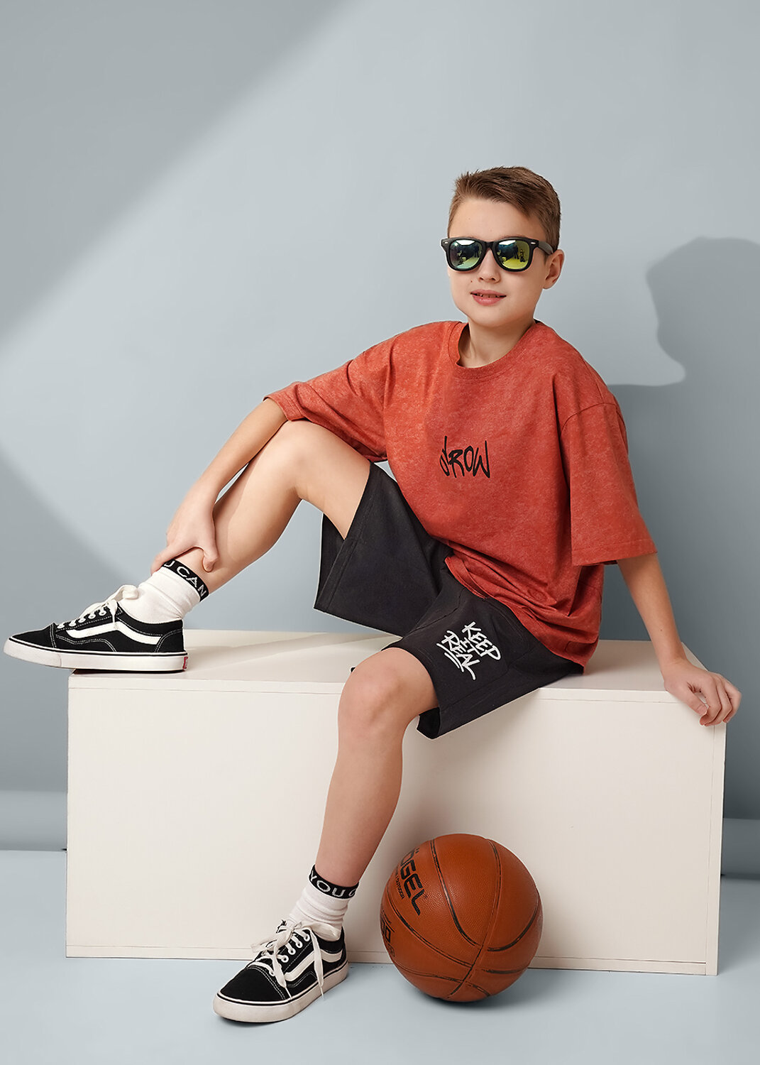 CLEVER Футболка 588755 867381/14ккн_п св.коричневый/коричневый