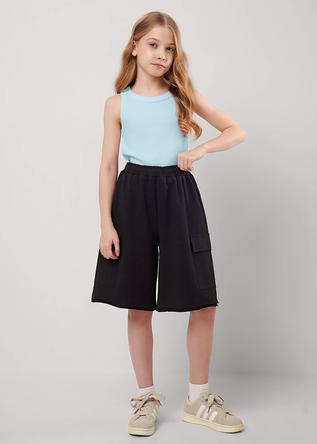 CLEVER Майка 588763 867391шл св.голубой