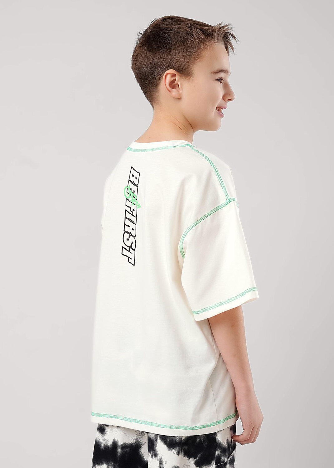 CLEVER Футболка 588769 867382/14кд_п молочный