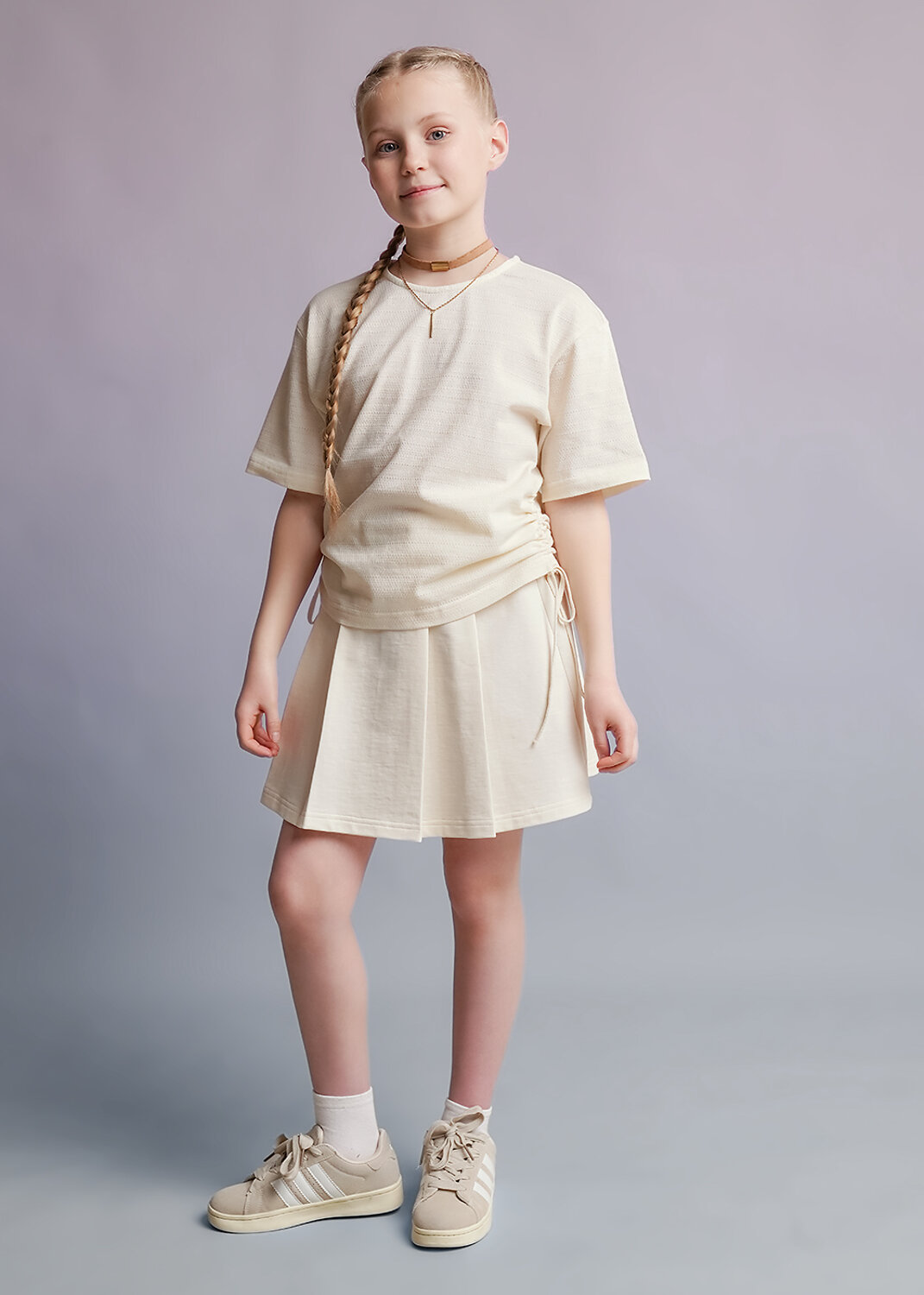 CLEVER Футболка 588773 867395/15кж молочный