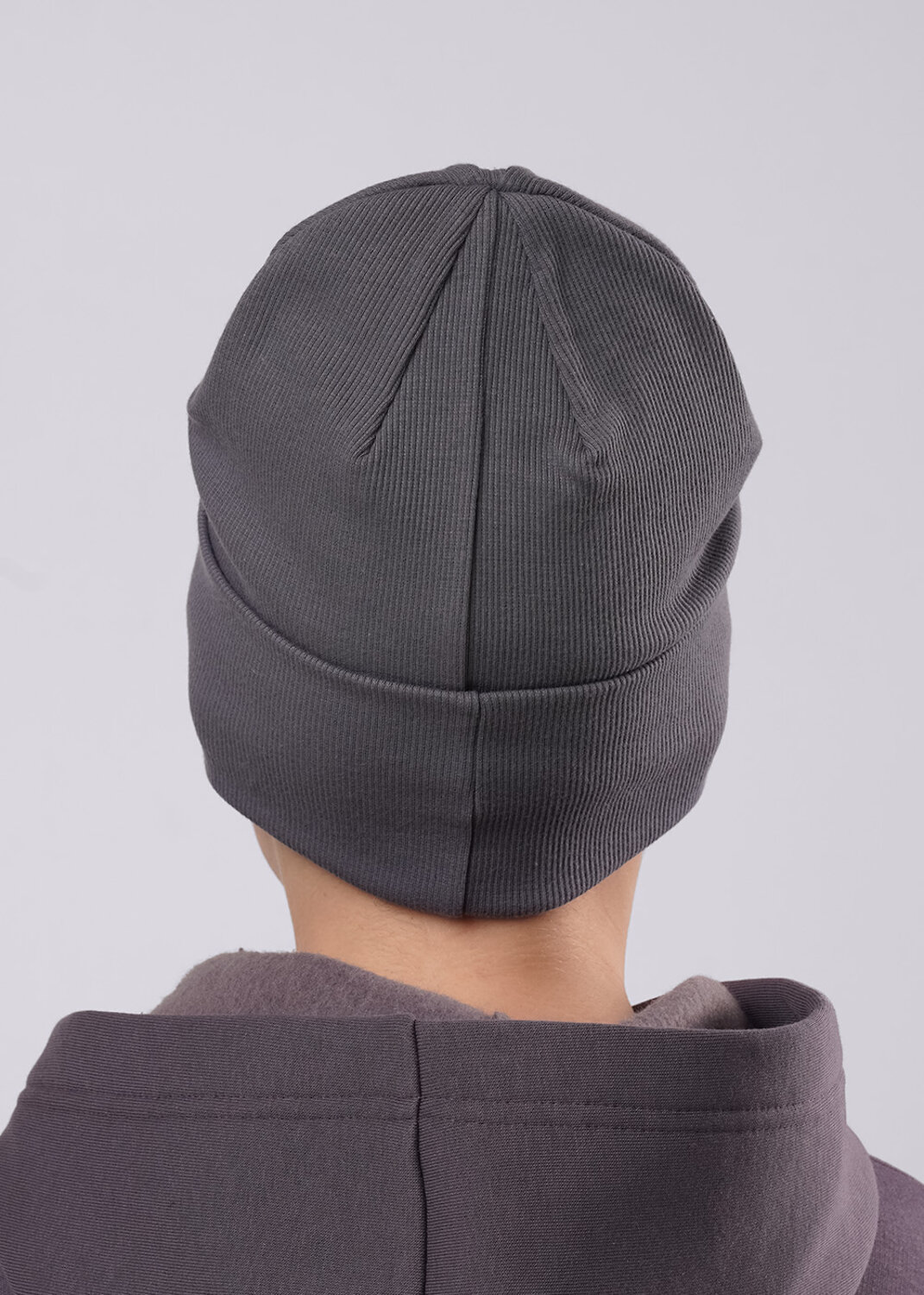 CLEVER Шапка 588777 555711ш т.серый