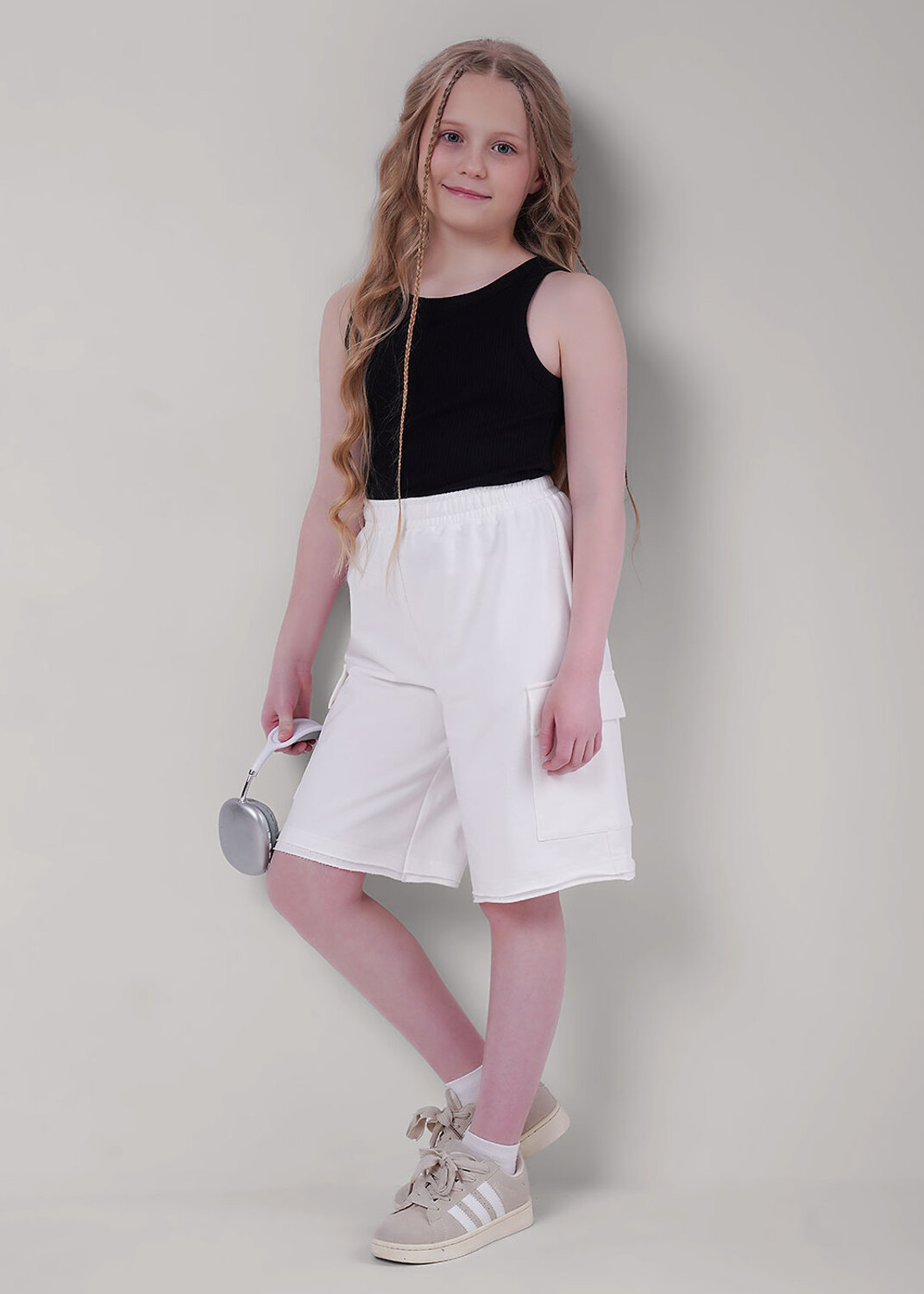 CLEVER Шорты 588786 867397у молочный