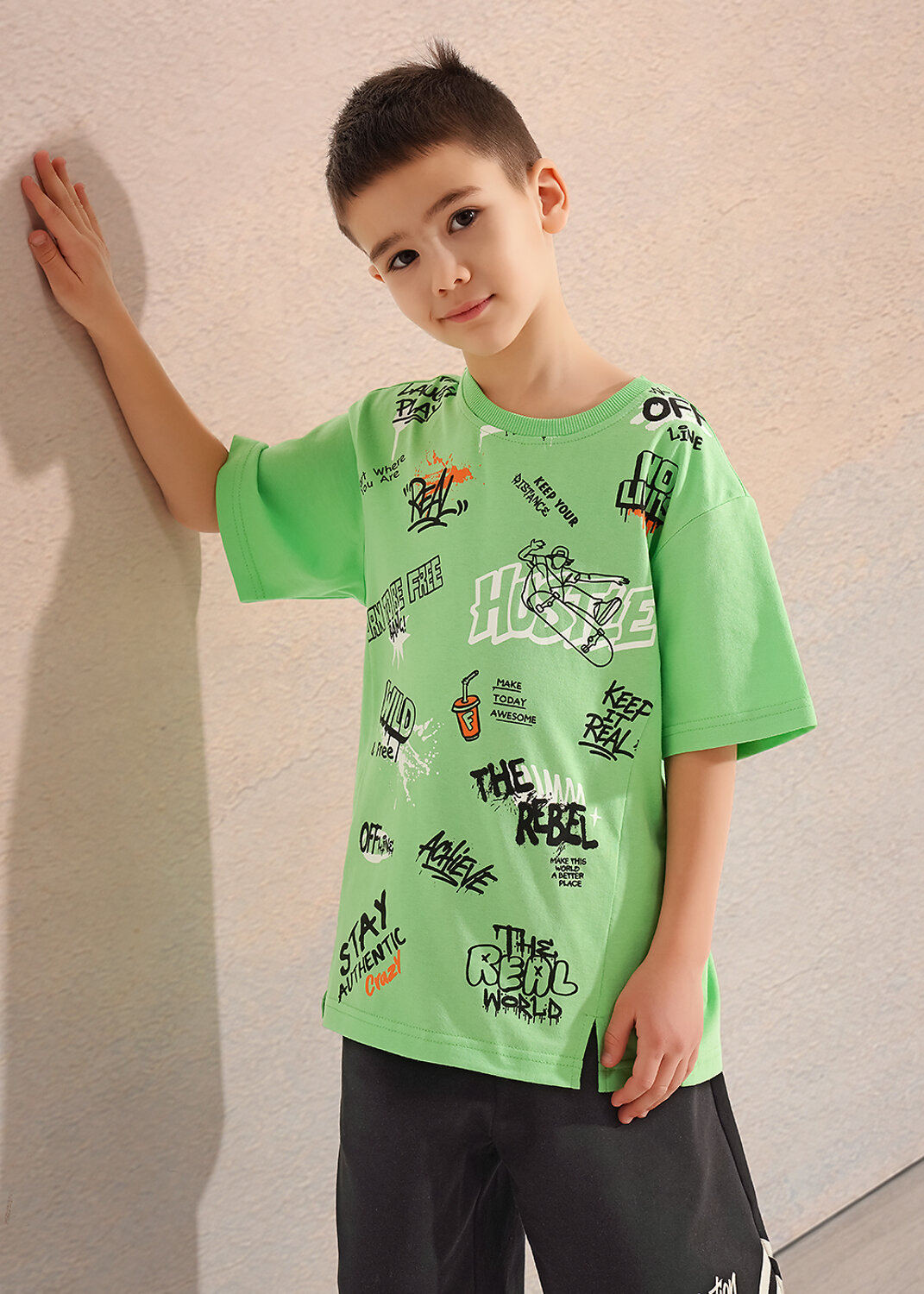 CLEVER Футболка 588788 867383/14кд_п св.зелёный