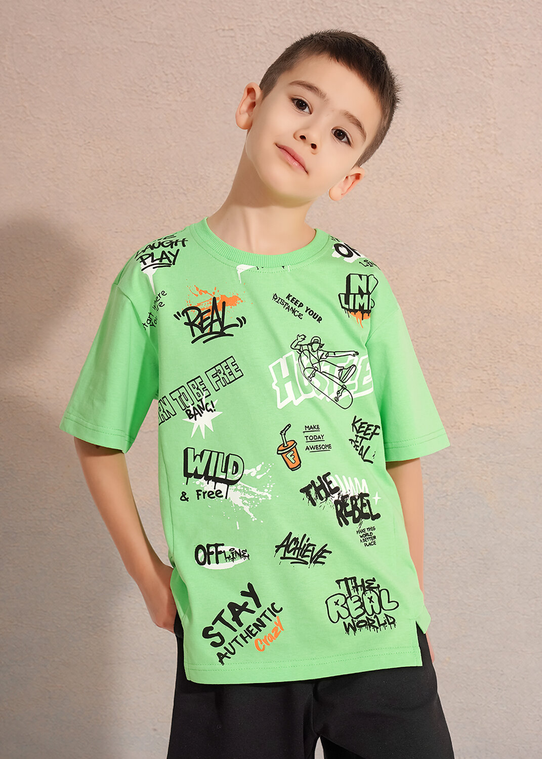 CLEVER Футболка 588788 867383/14кд_п св.зелёный