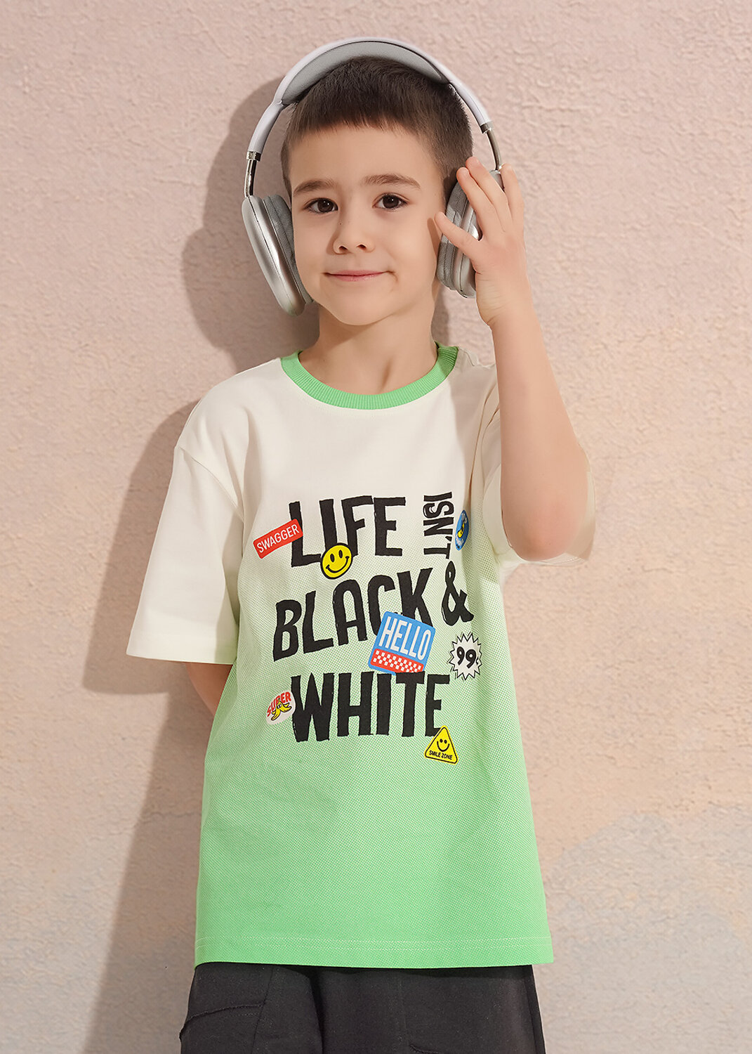 CLEVER Футболка 588792 867380/14кдп_п молочный