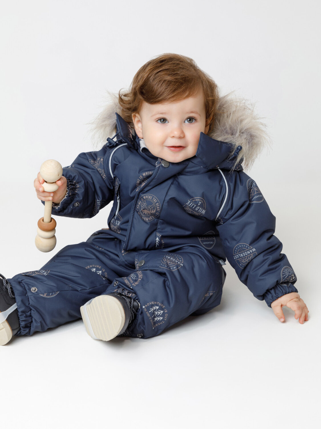 CROCKID Комбинезон 588800 ВК 60116/н/18 Ал темно-синий