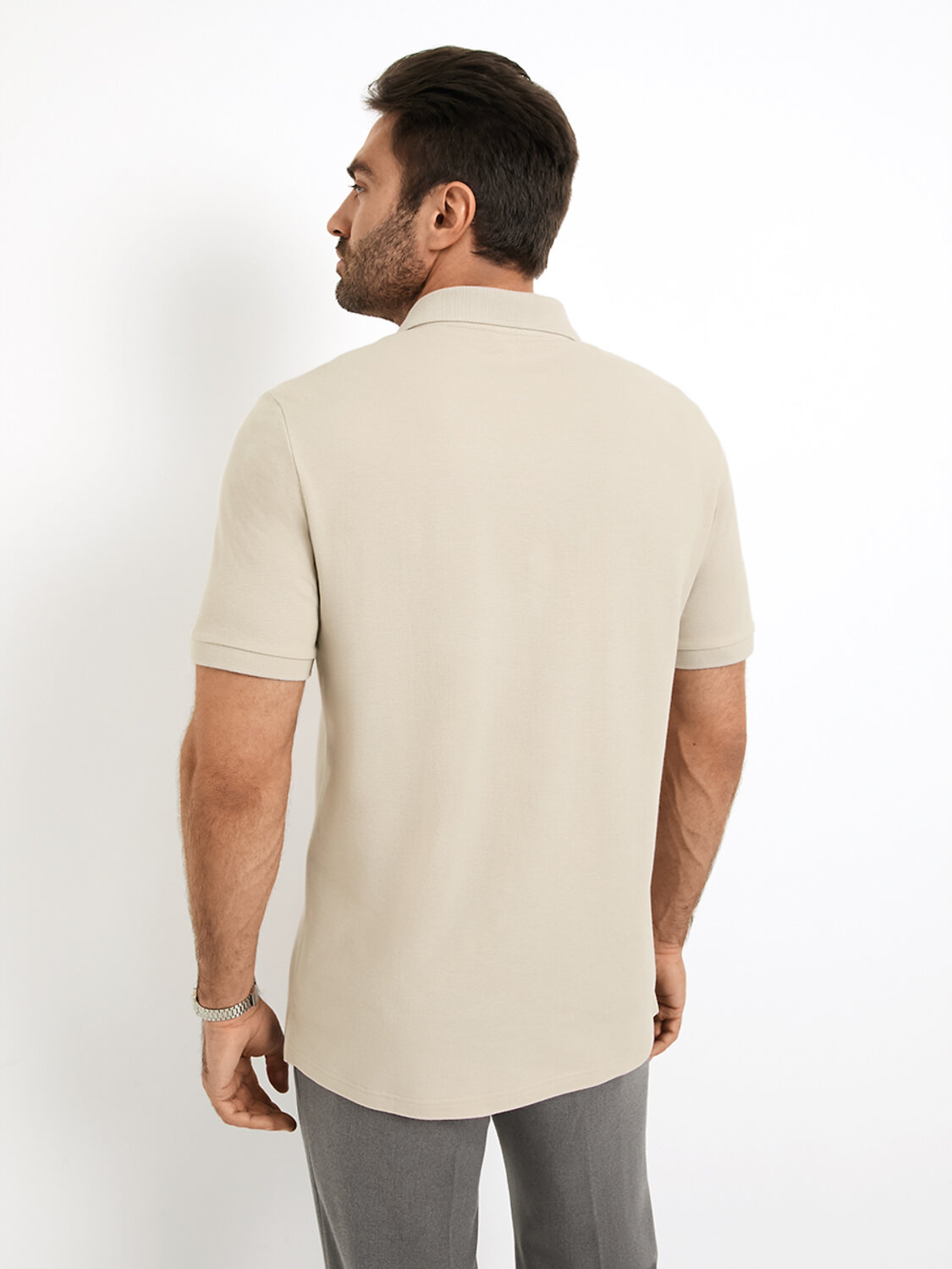 Omsa Поло 588812 OmU 1521С Поло муж., СO Beige Chiaro (Бежевый)