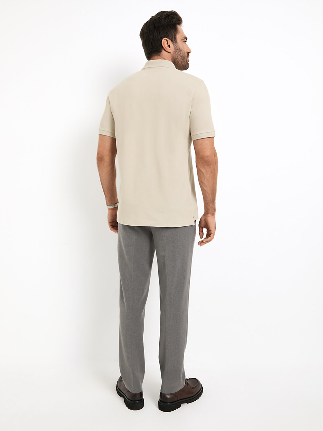 Omsa Поло 588812 OmU 1521С Поло муж., СO Beige Chiaro (Бежевый)