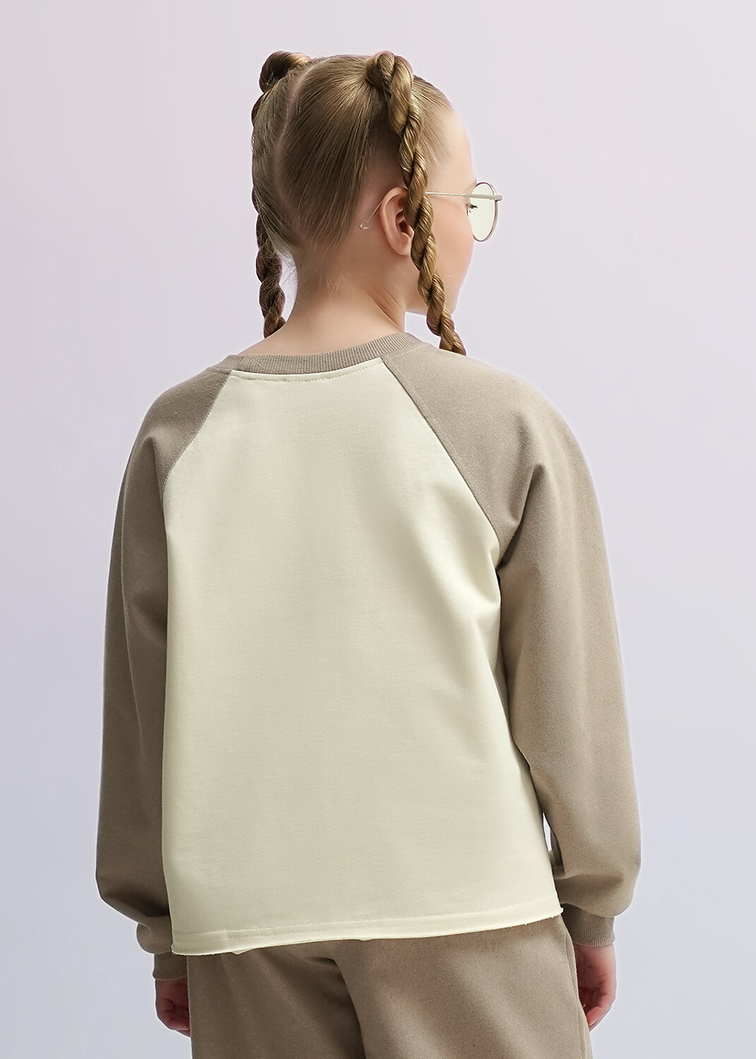 CLEVER Джемпер 588841 867402/15ан_п св.коричневый/кофейный