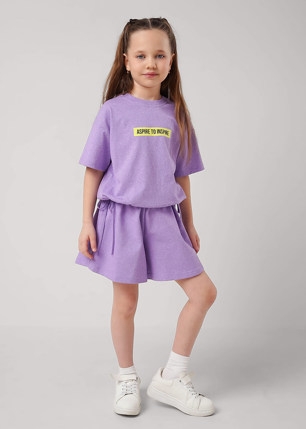 CLEVER Футболка 588848 867411/15кдн_п фиолетовый/св.фиолетовый