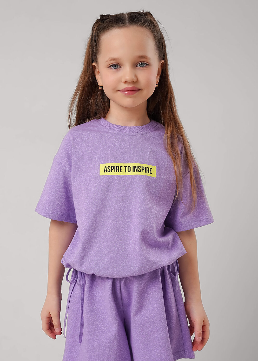 CLEVER Футболка 588848 867411/15кдн_п фиолетовый/св.фиолетовый