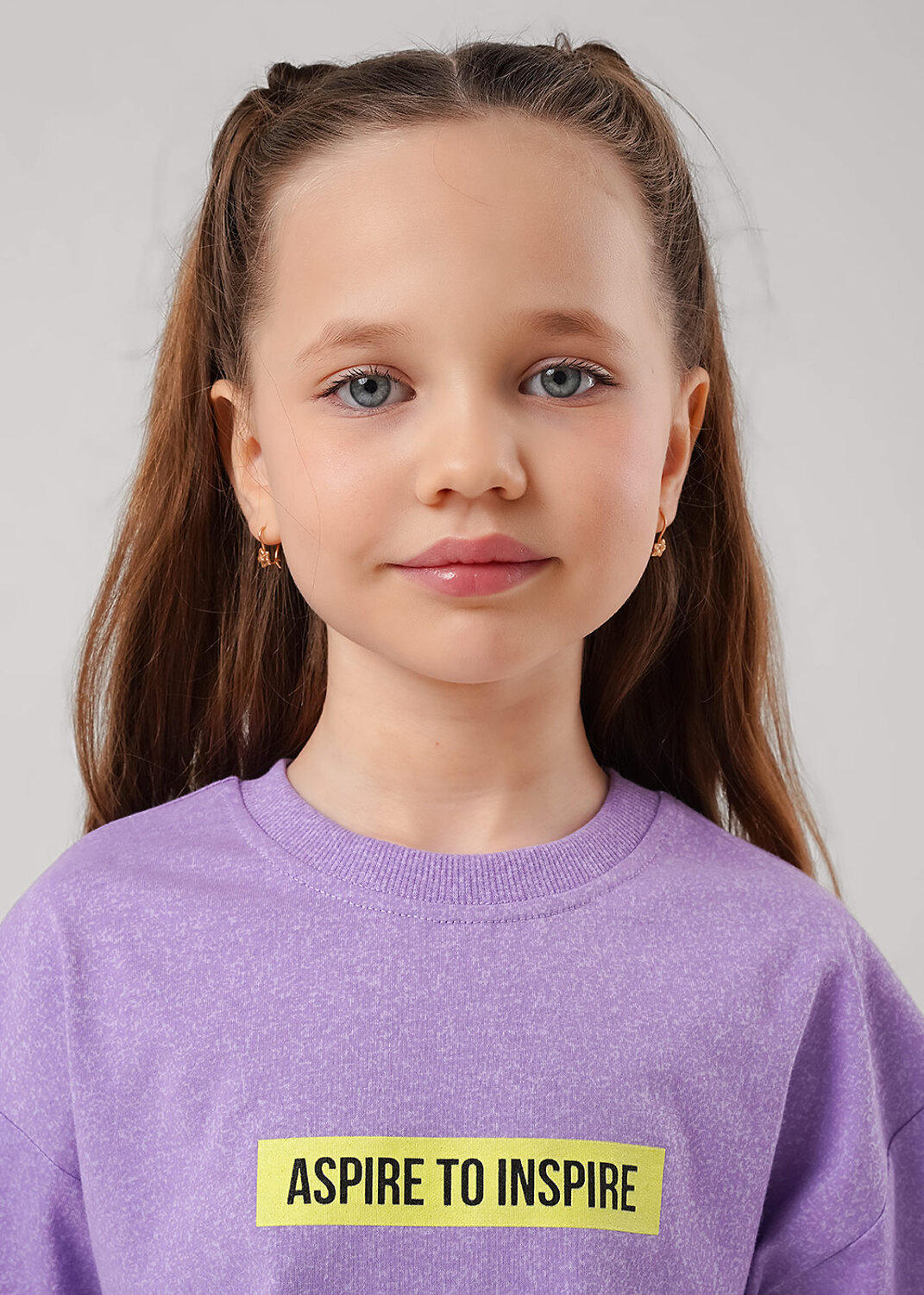 CLEVER Футболка 588848 867411/15кдн_п фиолетовый/св.фиолетовый