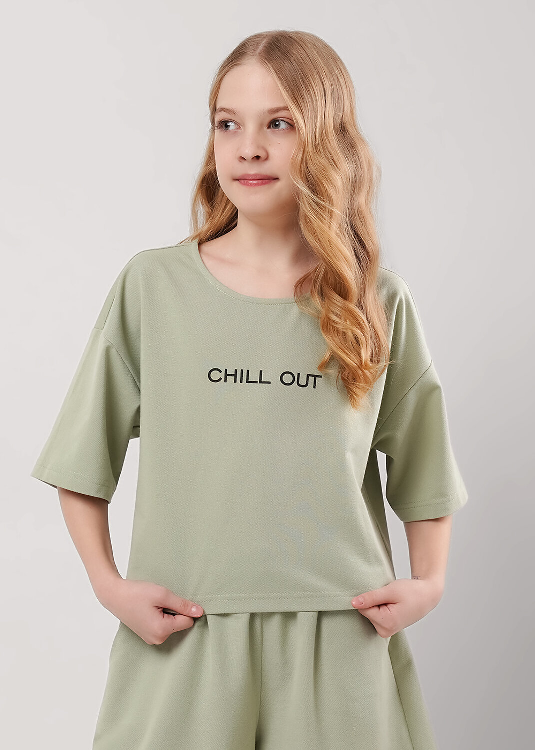 CLEVER Футболка 588858 867398зз_п св.зелёный