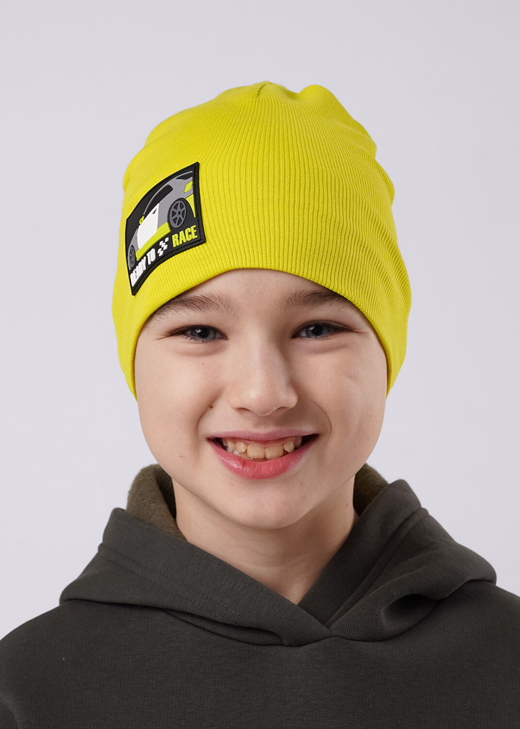 CLEVER Шапка 588864 566099ш зелёный "неон"