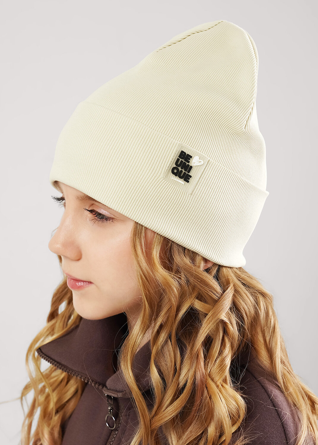 CLEVER Шапка 588865 566606ш св.бежевый