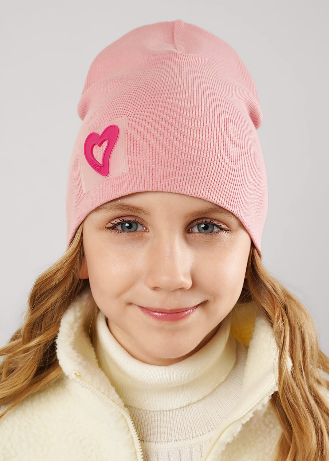 CLEVER Шапка 588872 566607ш розовый