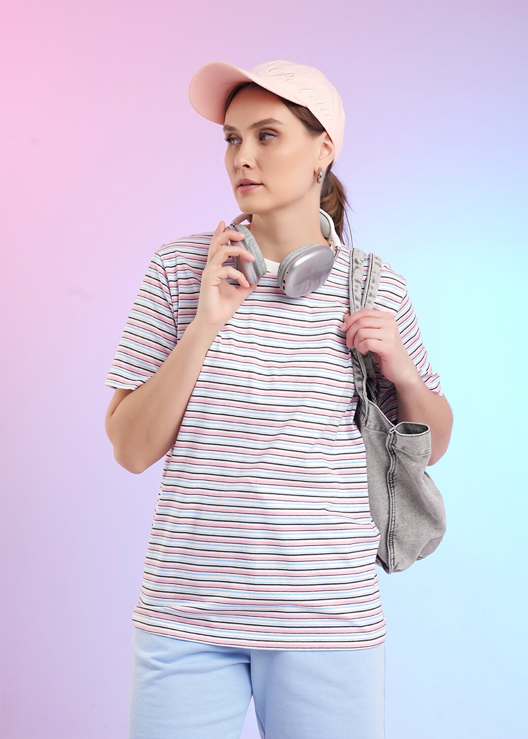 CLEVER Футболка 588878 LF26-1229/6 молочный/розовый