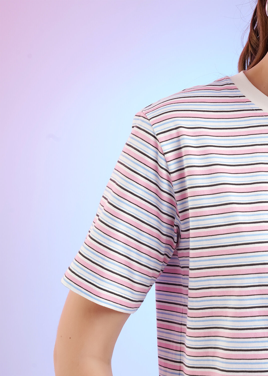 CLEVER Футболка 588878 LF26-1229/6 молочный/розовый