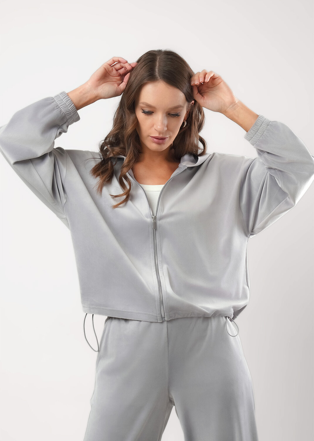 CLEVER Куртка 588881 267177/204ю св.серый