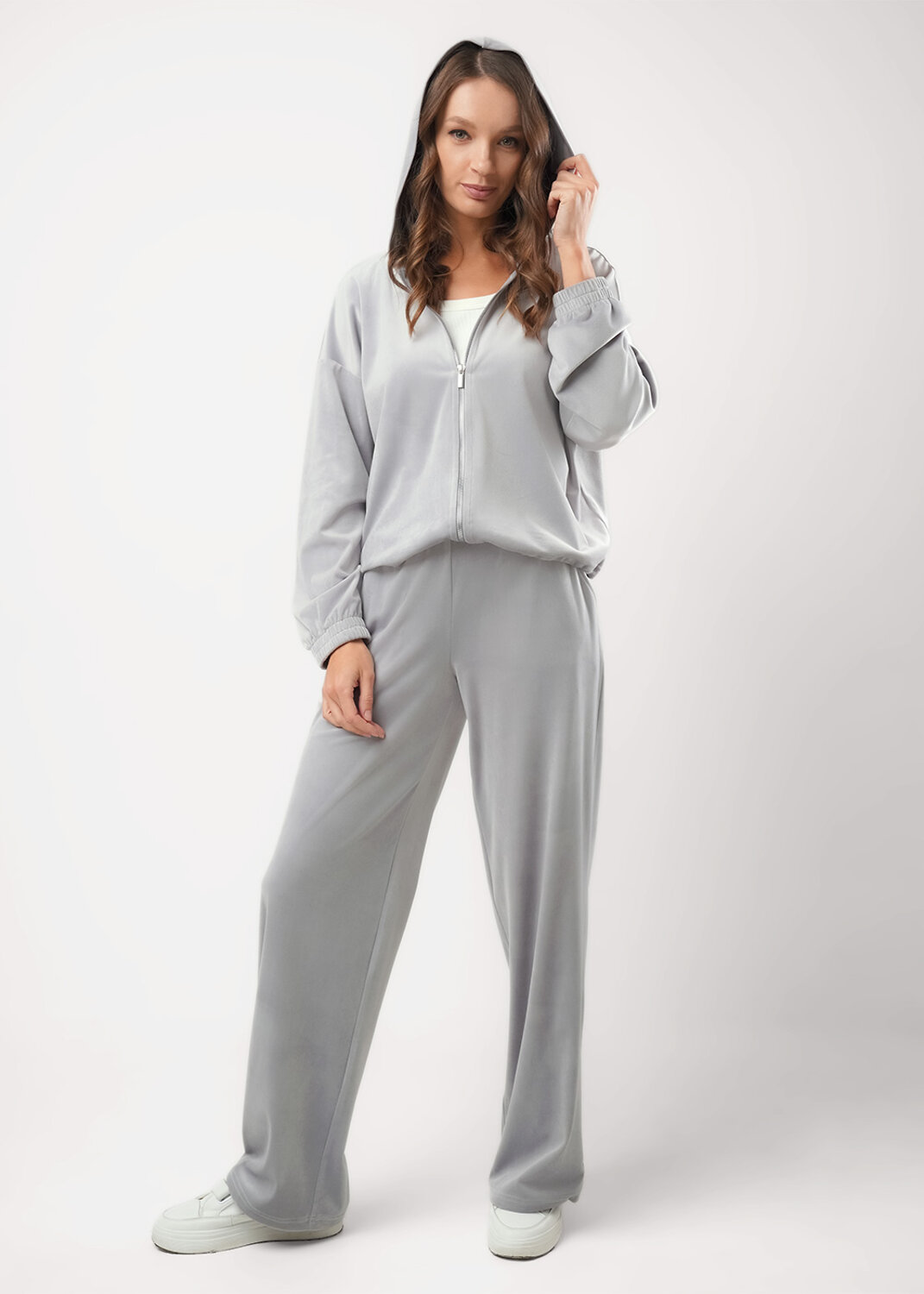 CLEVER Куртка 588881 267177/204ю св.серый