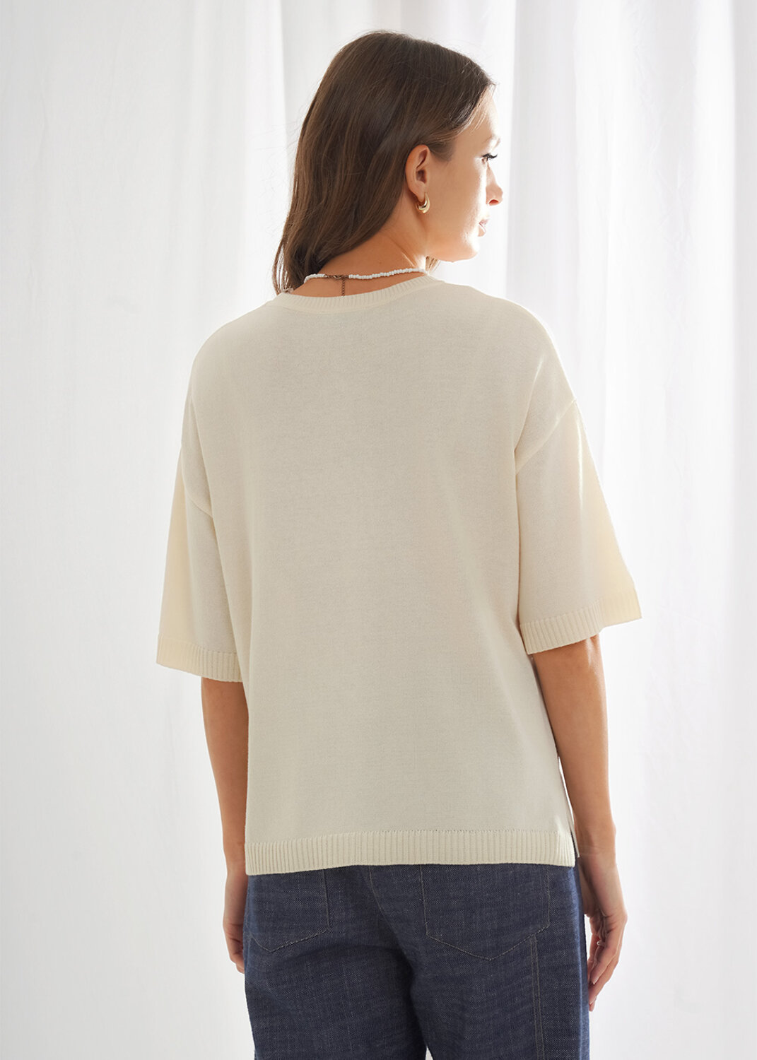 CLEVER Джемпер 588882 264681/209ха молочный