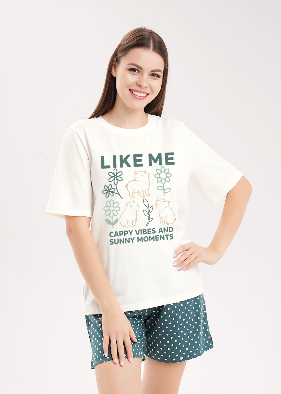 CLEVER Набор 588884 LP26-1225/1 молочный/т.зелёный