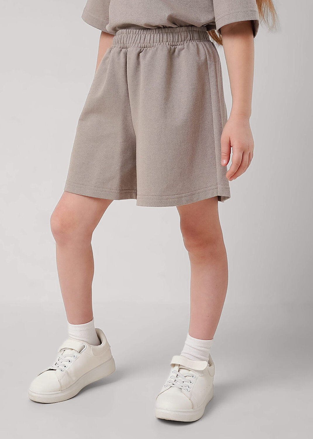 CLEVER Шорты 588888 867393/15ан св.коричневый/кофейный