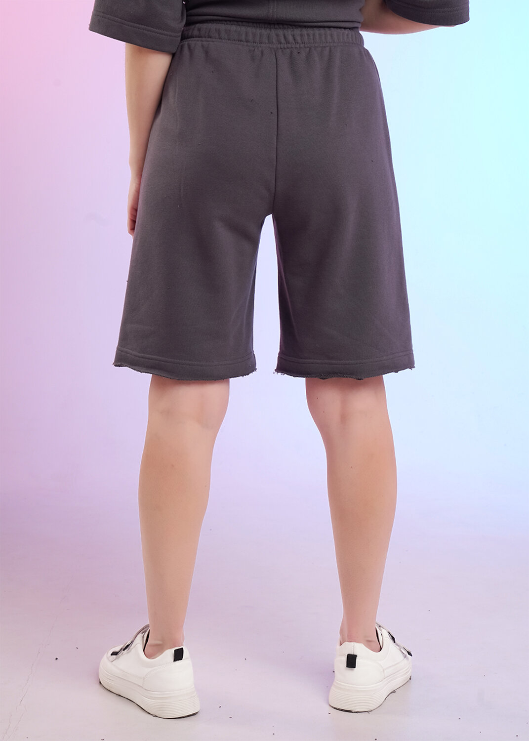 CLEVER Шорты 588903 LSH26-1229/1 т.серый