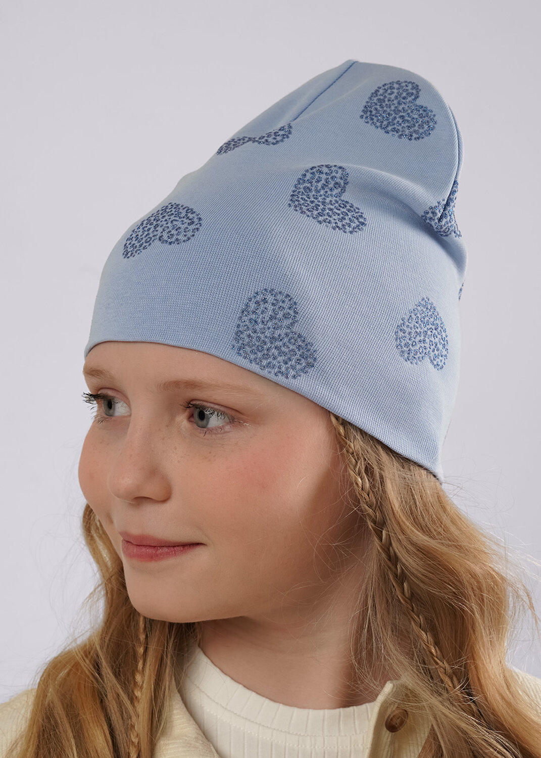 CLEVER Шапка 588911 566026/4рп св.сиреневый