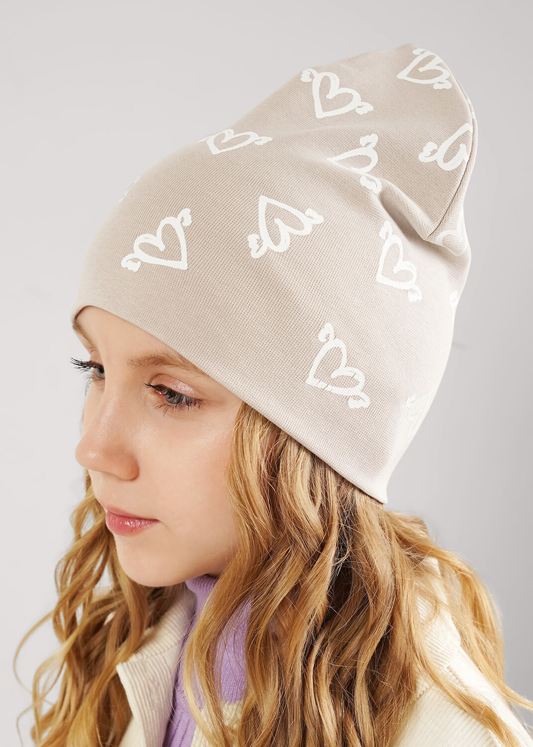 CLEVER Шапка 588912 566026/5рп св.бежевый