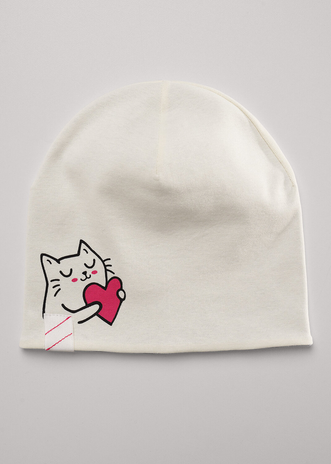 CLEVER Шапка 588914 567374рп молочный/св.сиреневый