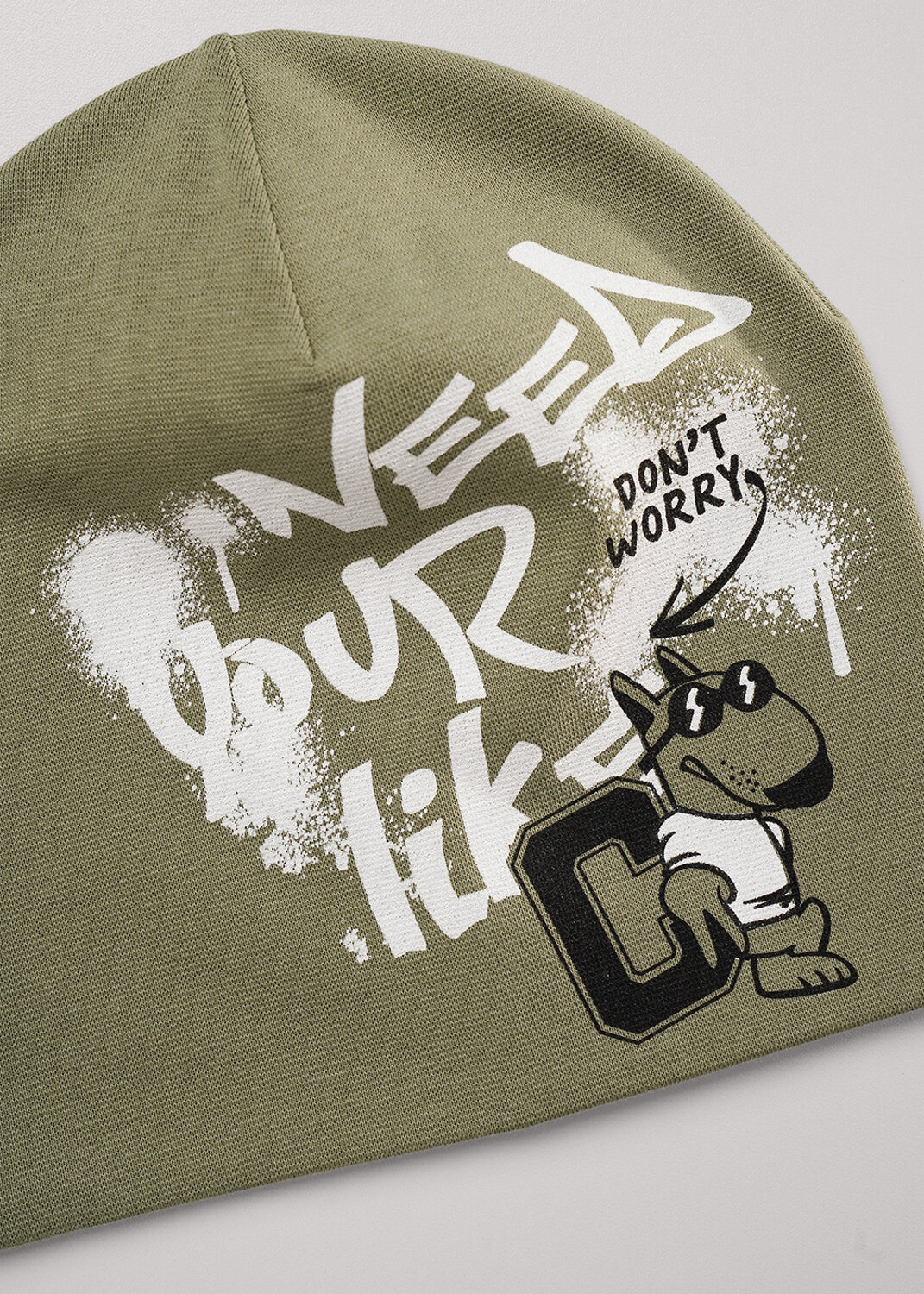 CLEVER Шапка 588918 566026/2рп хаки