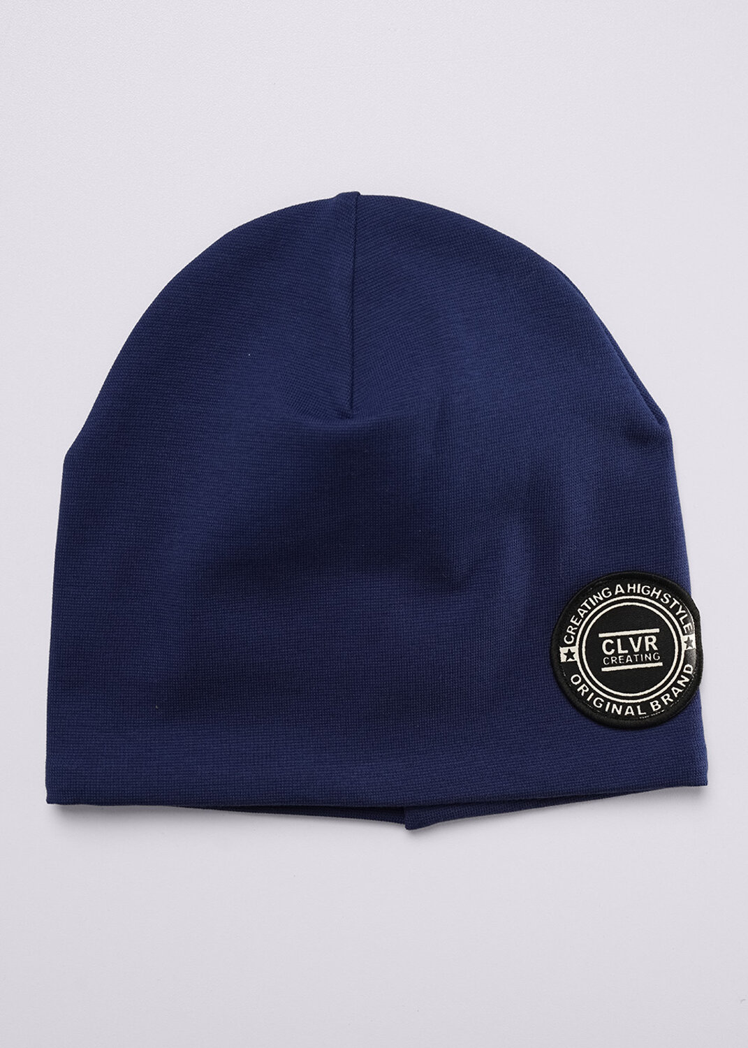 CLEVER Шапка 588925 565712/2р т.синий/чёрный