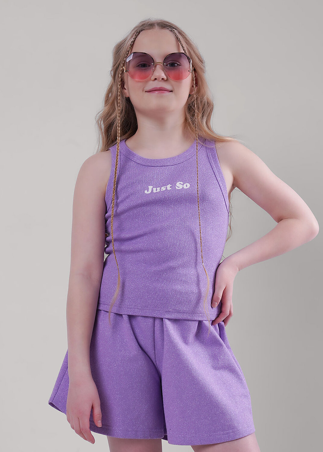 CLEVER Майка 588927 867391/15шн_п фиолетовый/св.фиолетовый