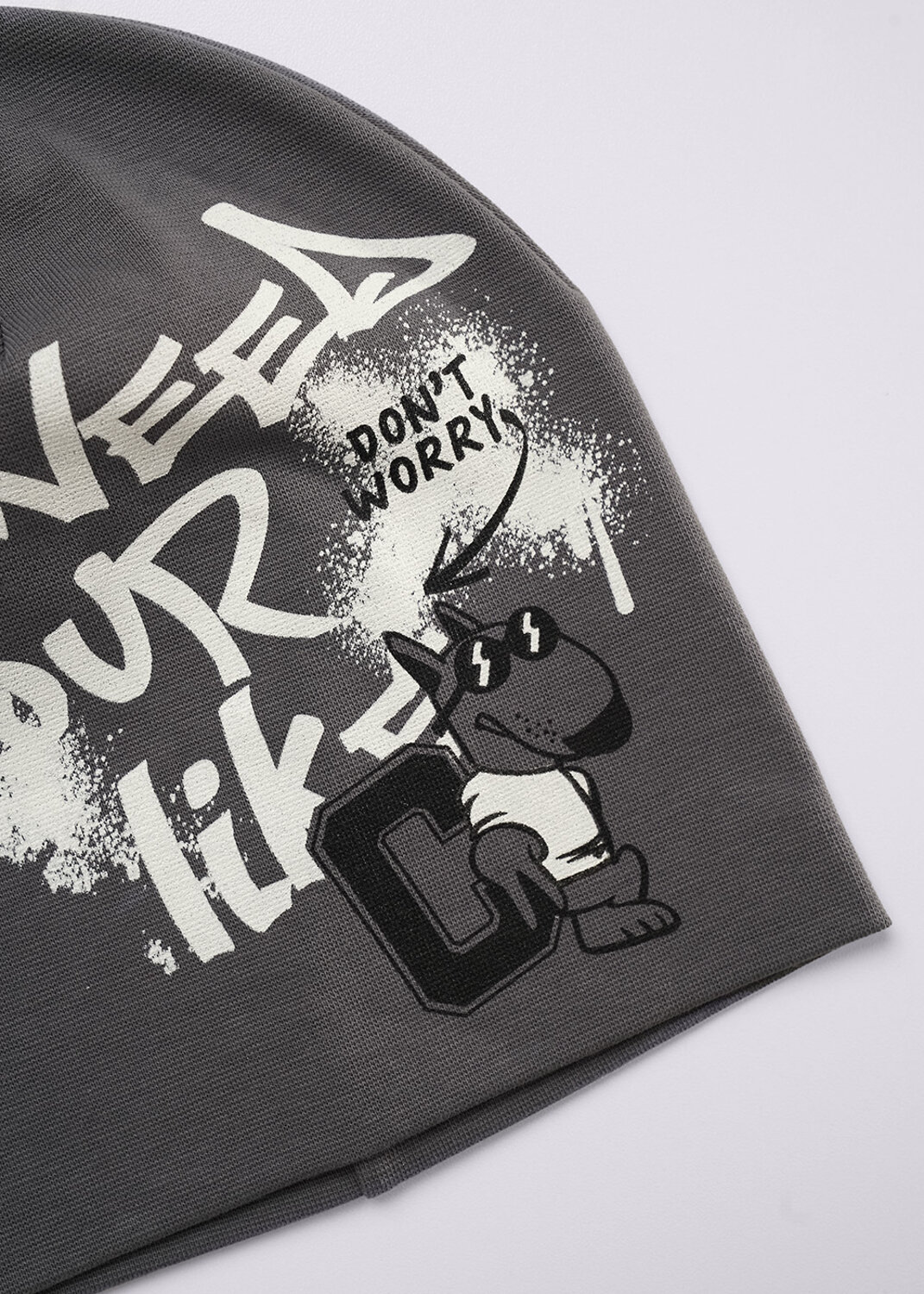 CLEVER Шапка 588933 566026/2рп т.серый