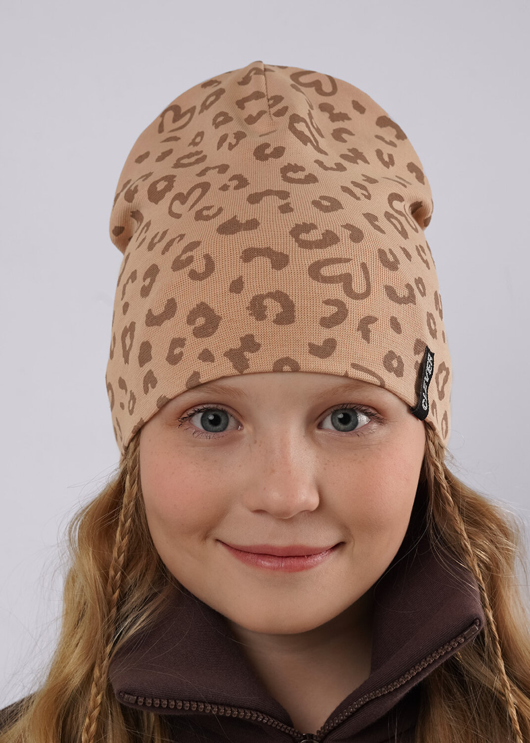 CLEVER Шапка 588942 566095/3рп св.бежевый