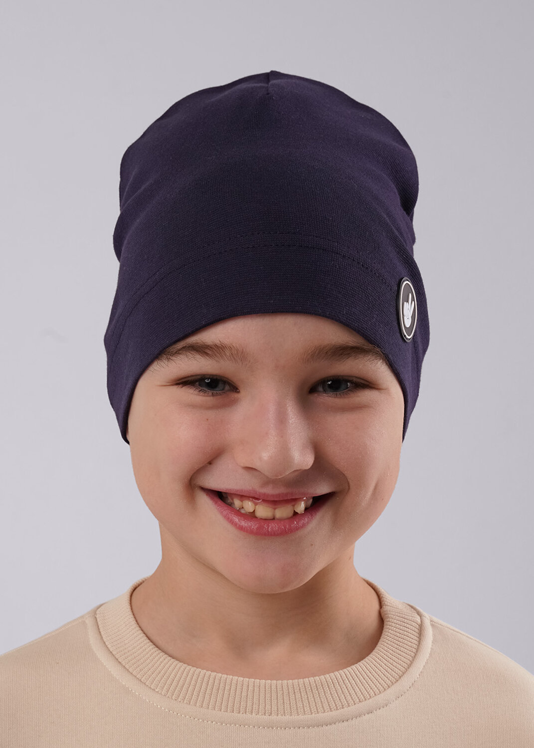 CLEVER Шапка 588947 456608р т.синий