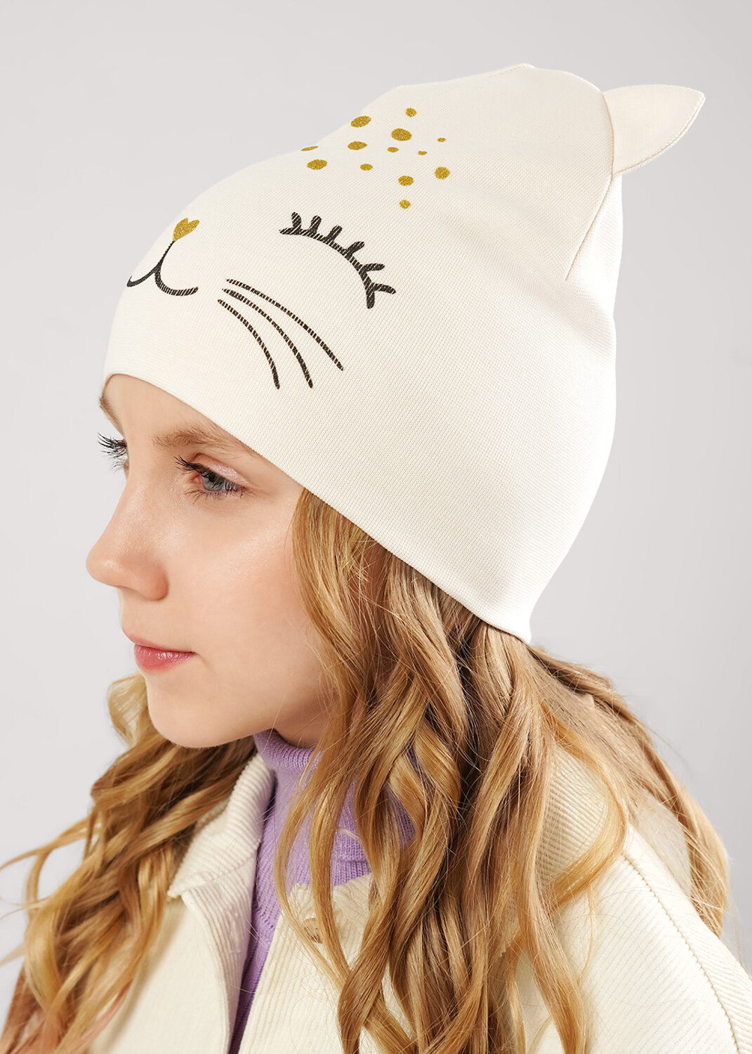 CLEVER Шапка 588957 566333рп св.бежевый