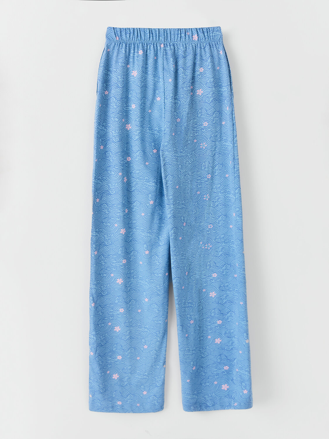 MARK FORMELLE Брюки 588999 532524-1 волны на голубом