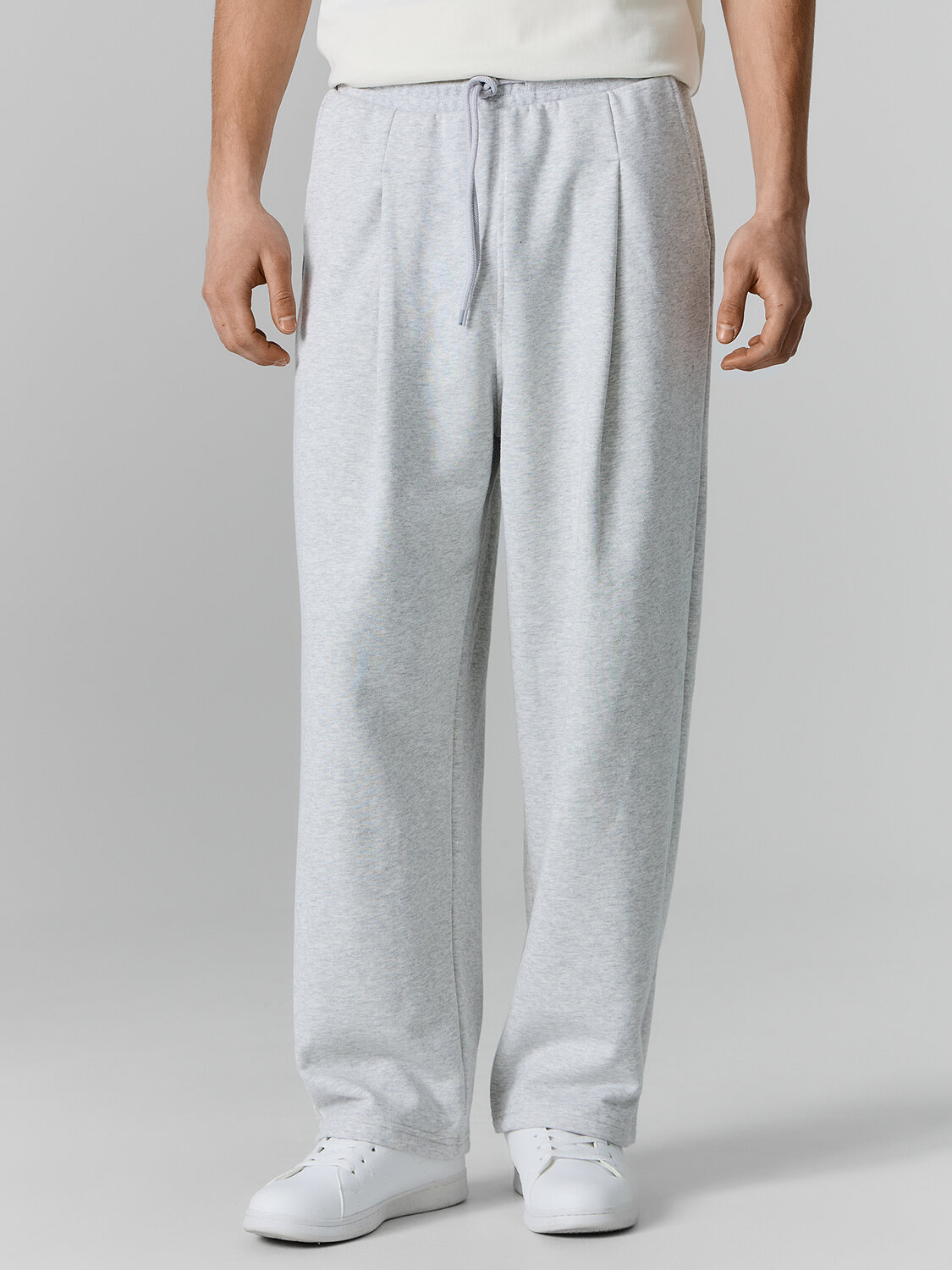 MARK FORMELLE Брюки 589003 181287 серый меланж