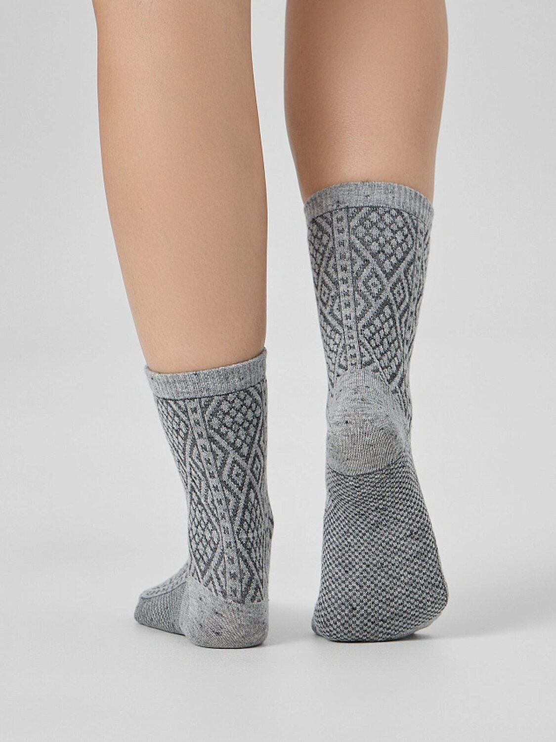 MARK FORMELLE Женские носки 589034 210K-3369 серый меланж