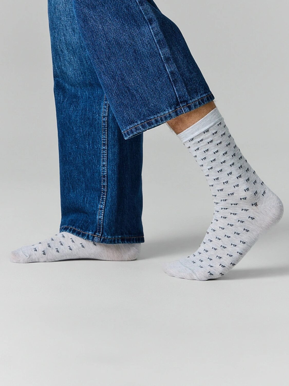 MARK FORMELLE Мужские носки 589039 017K-3047 св.серый меланж