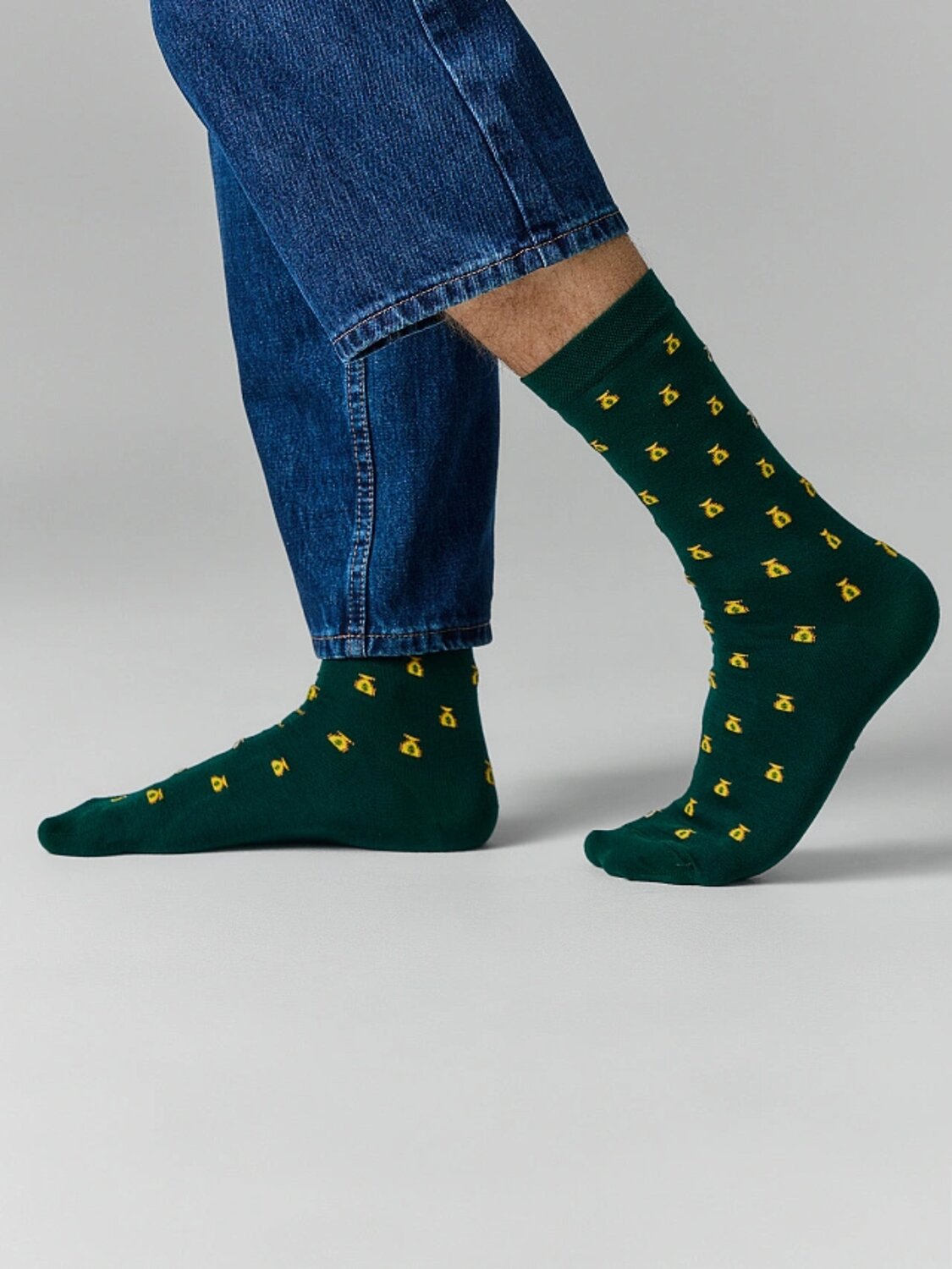 MARK FORMELLE Мужские носки 589040 017K-3486 хвойный