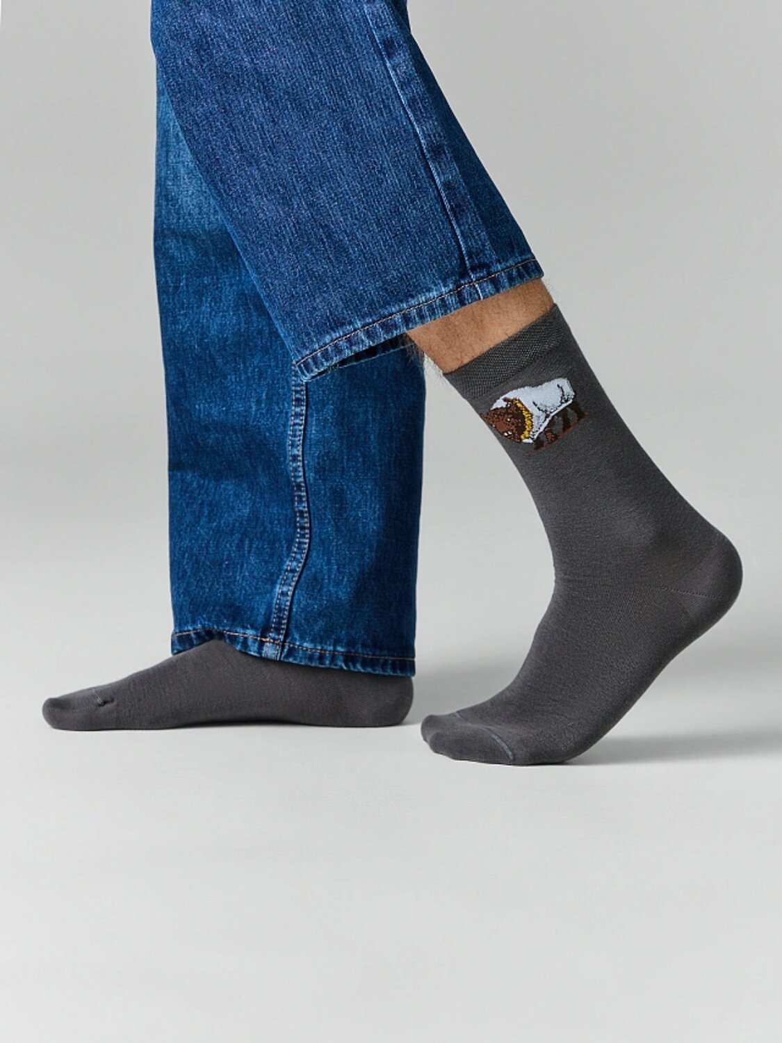 MARK FORMELLE Мужские носки 589042 017K-3555 асфальт