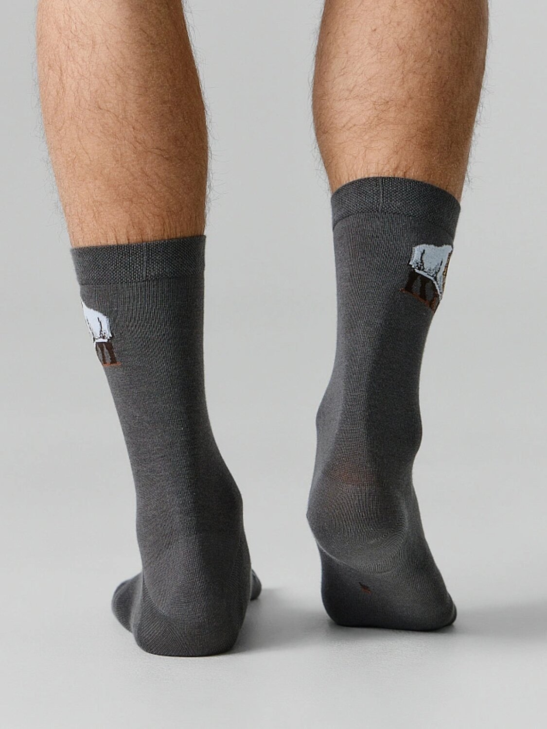 MARK FORMELLE Мужские носки 589042 017K-3555 асфальт