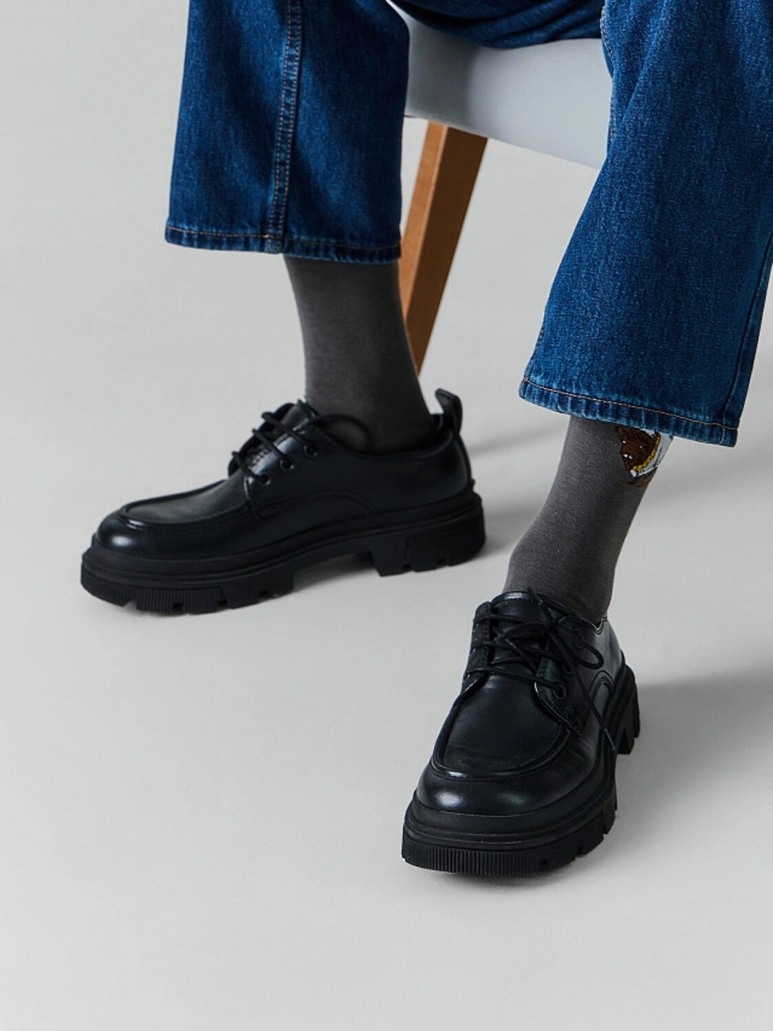 MARK FORMELLE Мужские носки 589042 017K-3555 асфальт