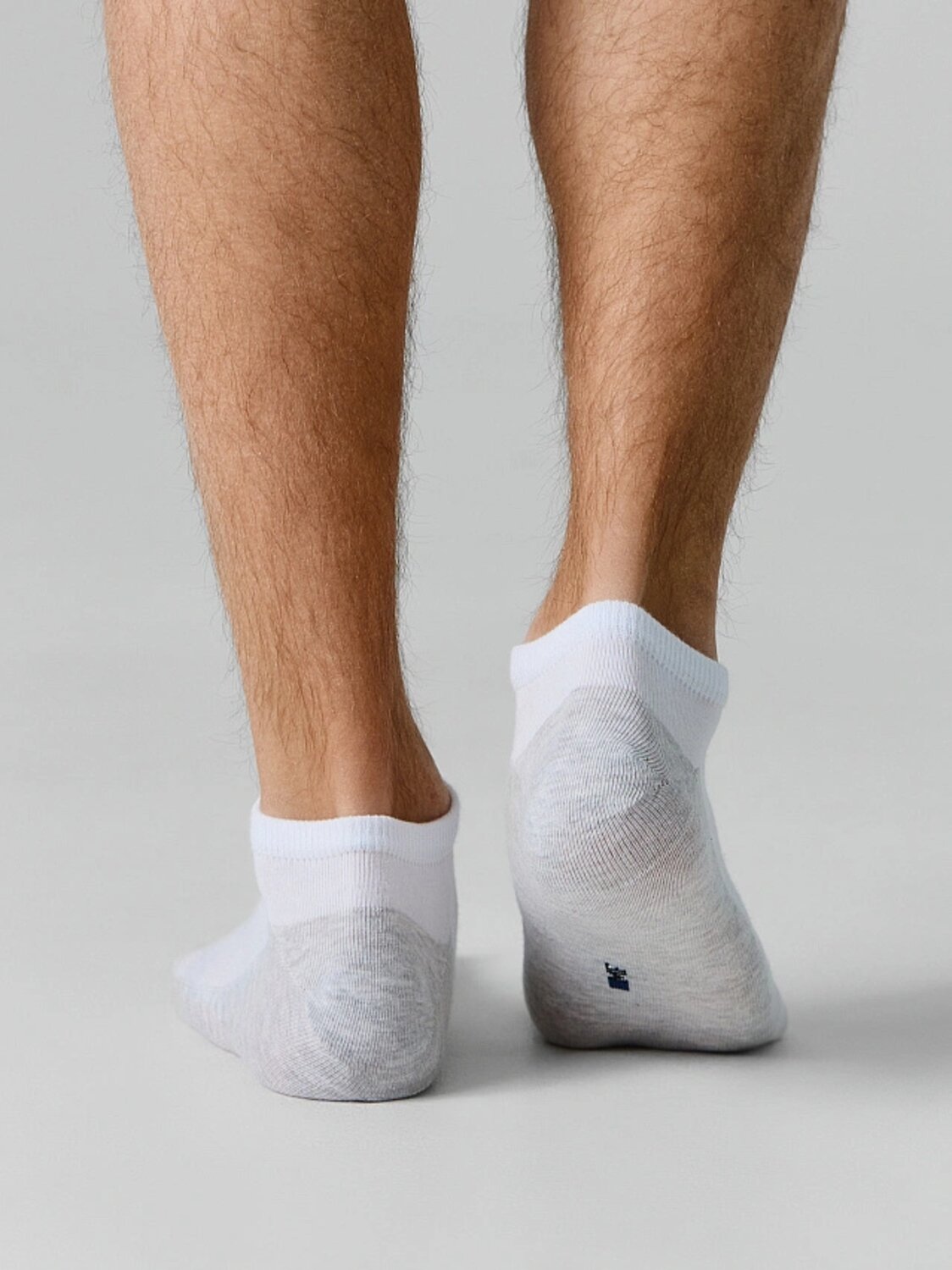 MARK FORMELLE Мужские носки 589048 104A-3091 белый /св.серый меланж