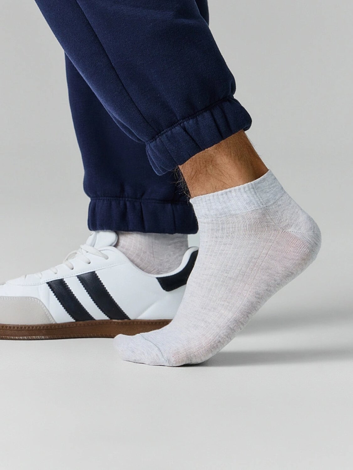 MARK FORMELLE Мужские носки 589050 131A-1587 св.сер.мел /белый /черный/