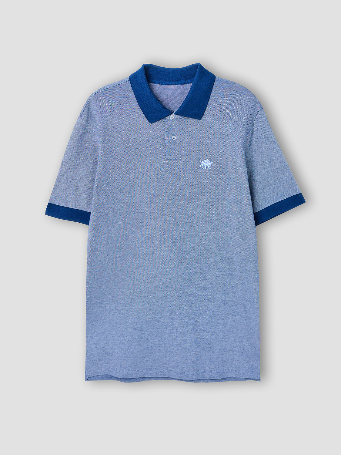 MARK FORMELLE Поло 589056 111850/1 двухцветный голубой