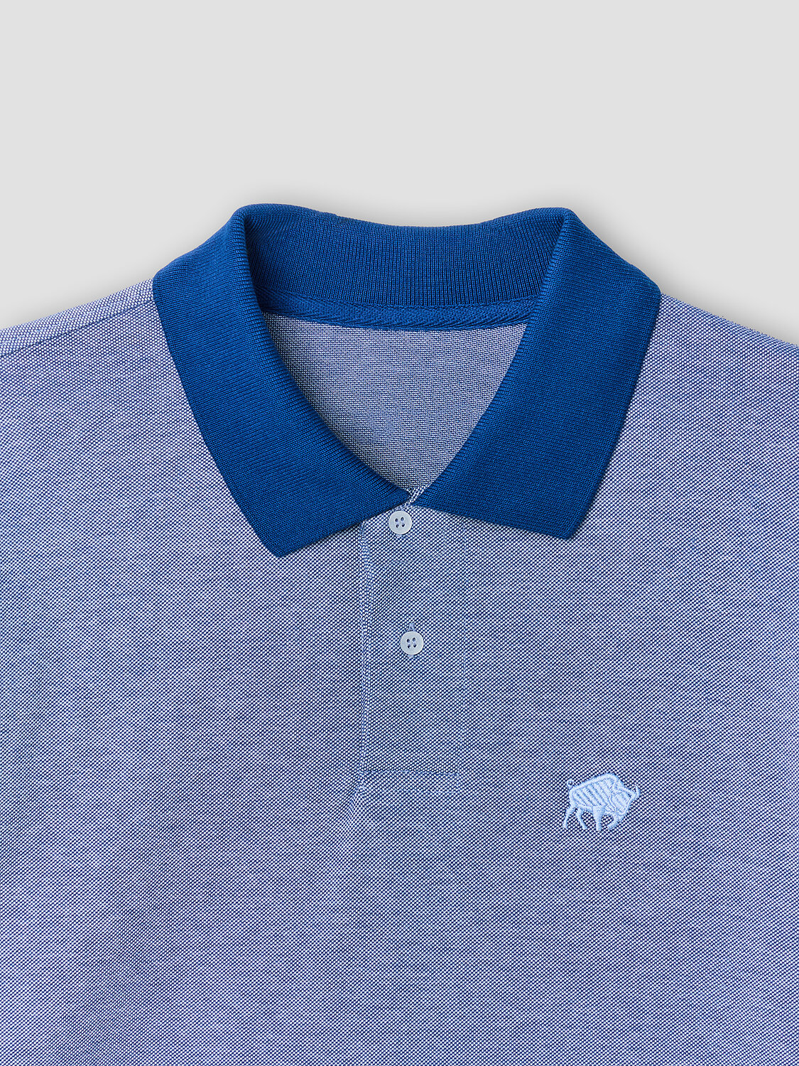 MARK FORMELLE Поло 589056 111850/1 двухцветный голубой